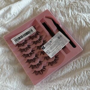 SOLD Eyelashes set clusters falsies individuals